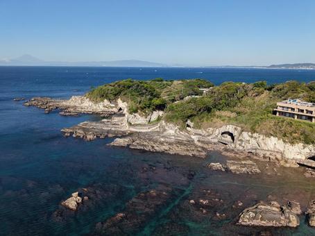伊豆の釣り場風景